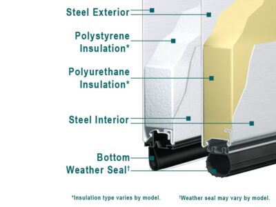insulated- steel-garage-door-layers-construction