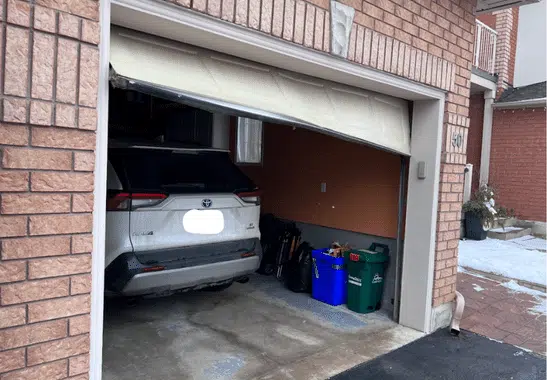 Garage door unbalanced